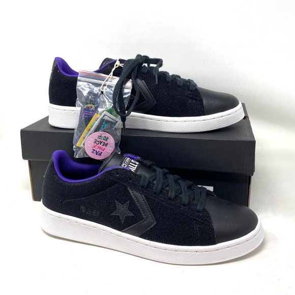 Converse Pro Leather Low Skate Women's Shoes Black Suede Casual Sneakers A01649C - Picture 9 of 11